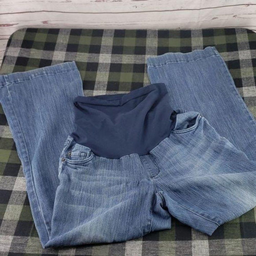 Oh Baby Motherhood flare bootcut Jean's size large